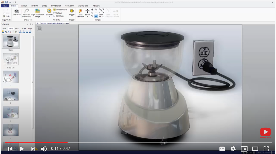 SOLIDWORKS Composer Quick Start Guide: